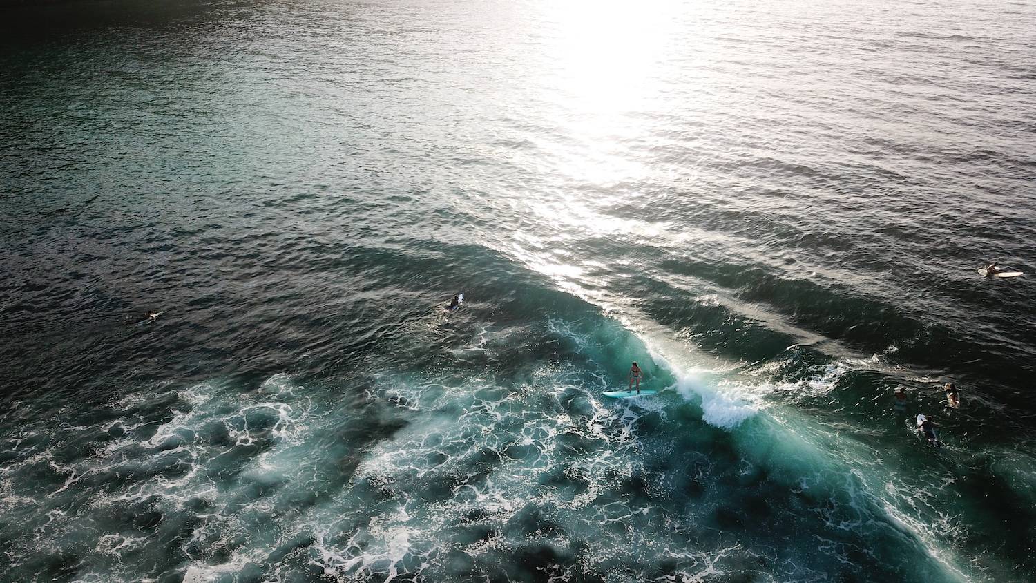 Learn to surf in Bali